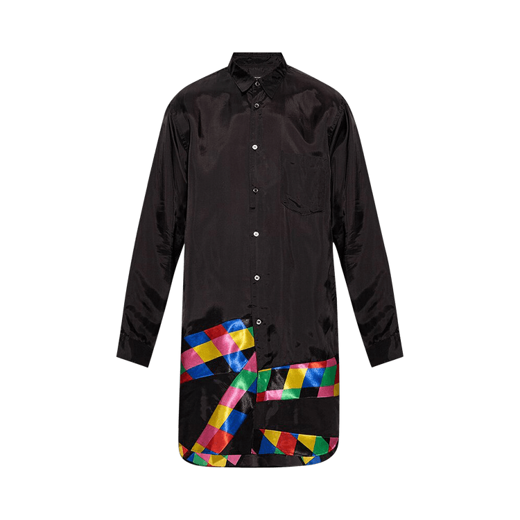 Comme des Garçons Homme Plus Patchwork Shirt "Black/Multicolor"