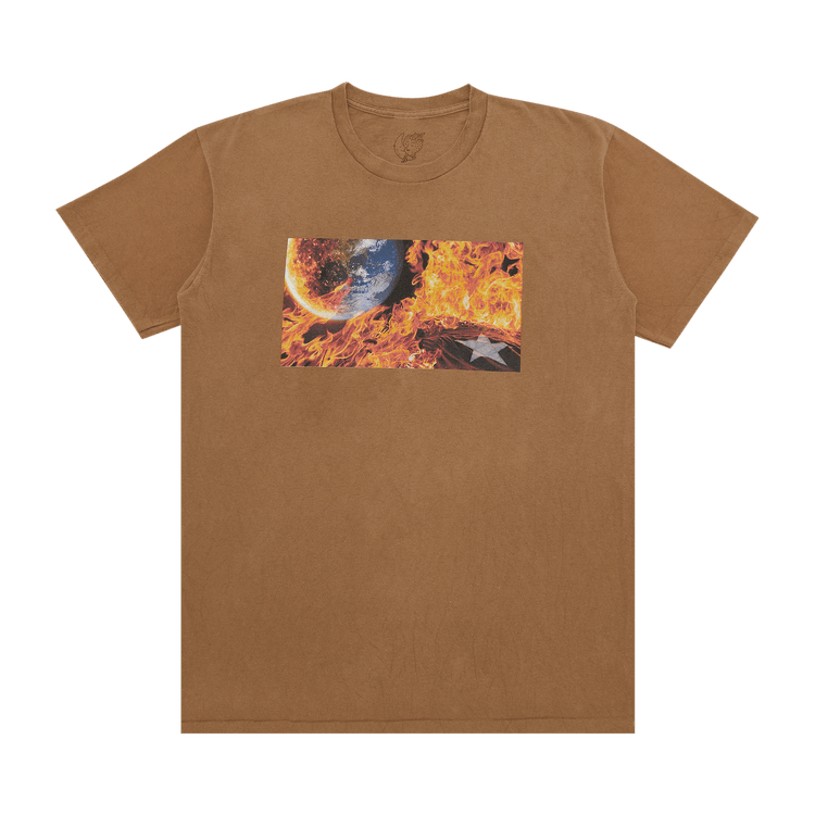 GOAT Exclusive for Manifesto Sky High Farm Workwear Photo Tee "Tan"