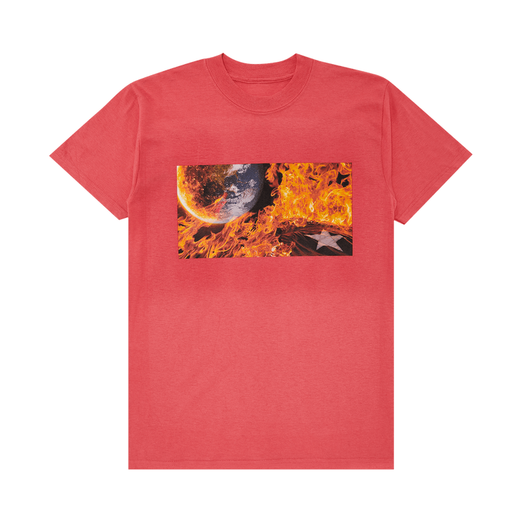 GOAT Exclusive for Manifesto Sky High Farm Workwear Photo Tee "Coral"