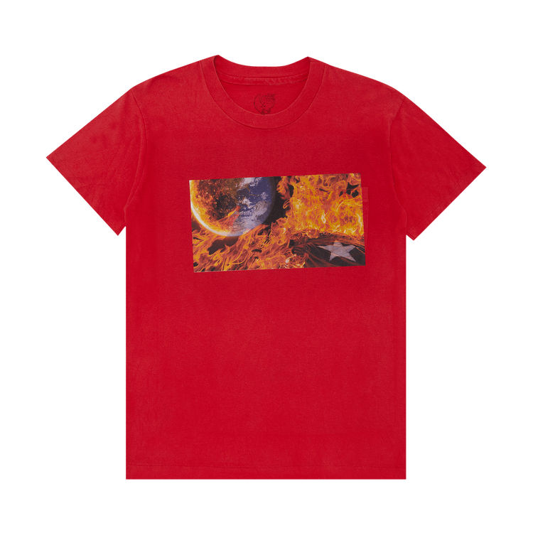GOAT Exclusive for Manifesto Sky High Farm Workwear Photo Pocket Tee "Red"
