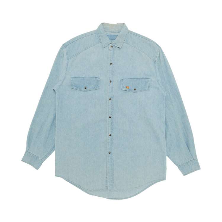 GOAT Exclusive for Manifesto Sky High Farm Workwear Denim Shirt "Light Wash"