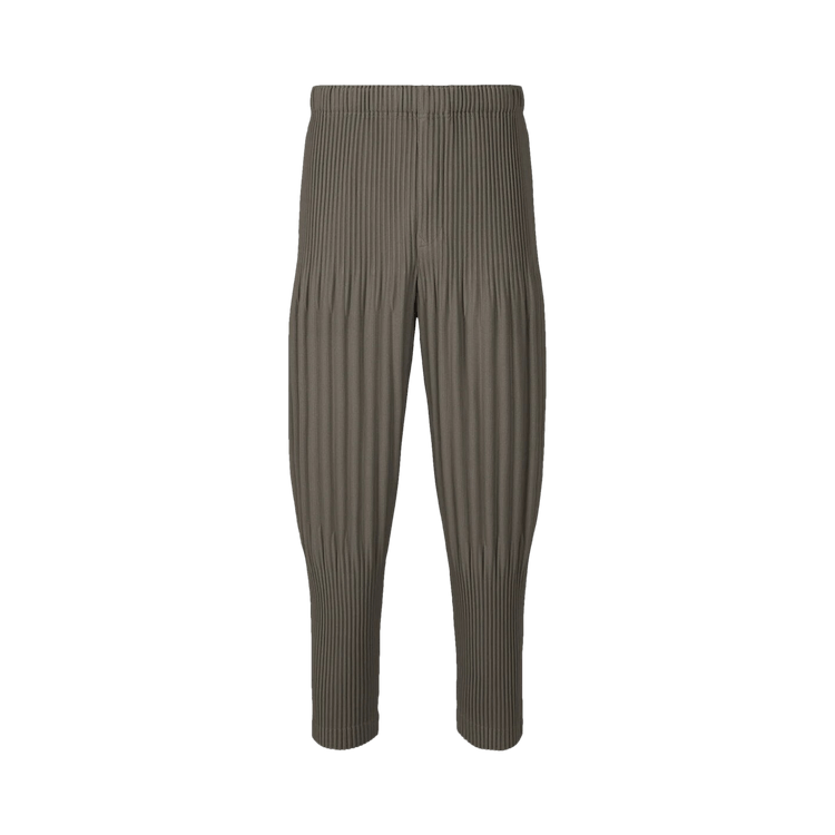 Homme Plissé Issey Miyake Tapered Pants "Brown"