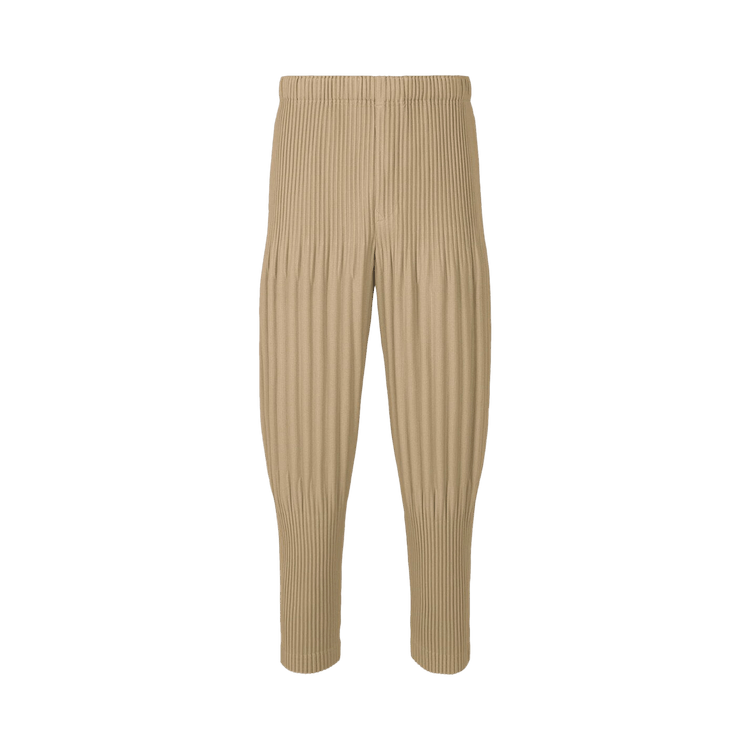 Homme Plissé Issey Miyake Tapered Pants "Tan"
