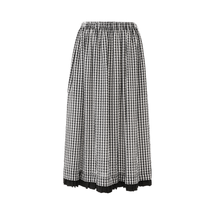 Tao Comme des Garçons Ruffle Detail Skirt "Black/White"