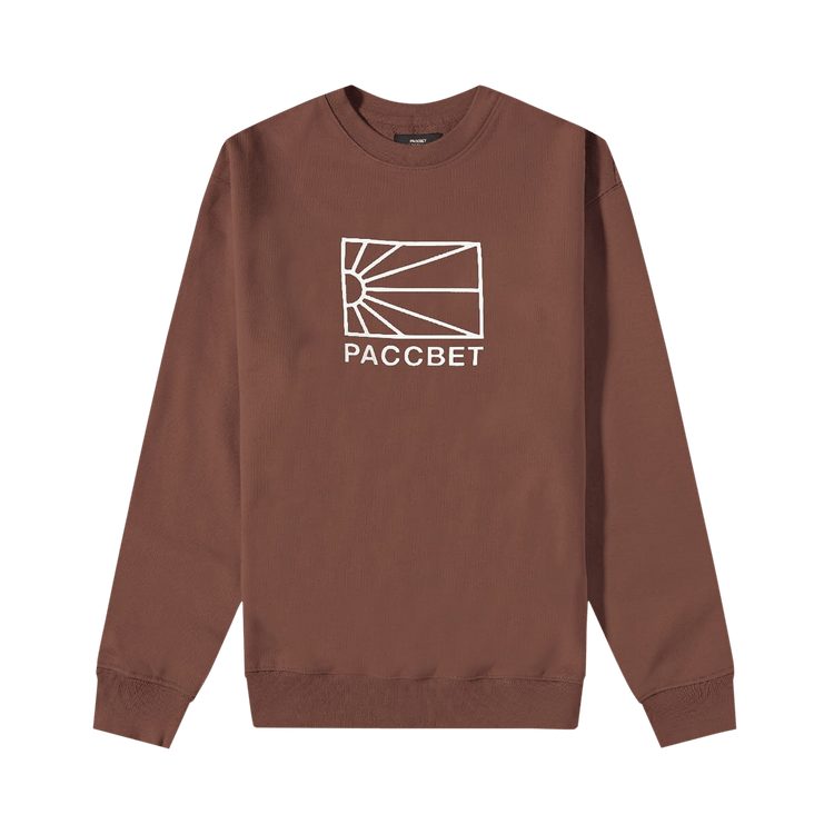 Rassvet x PACCBET Big Logo Sweatshirt "Brown"