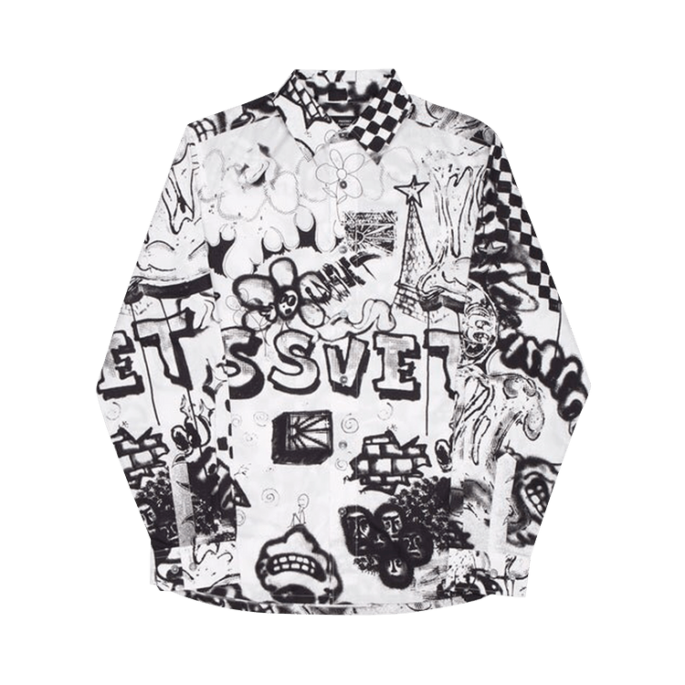 Rassvet x PACCBET Spray Manager Shirt "White"