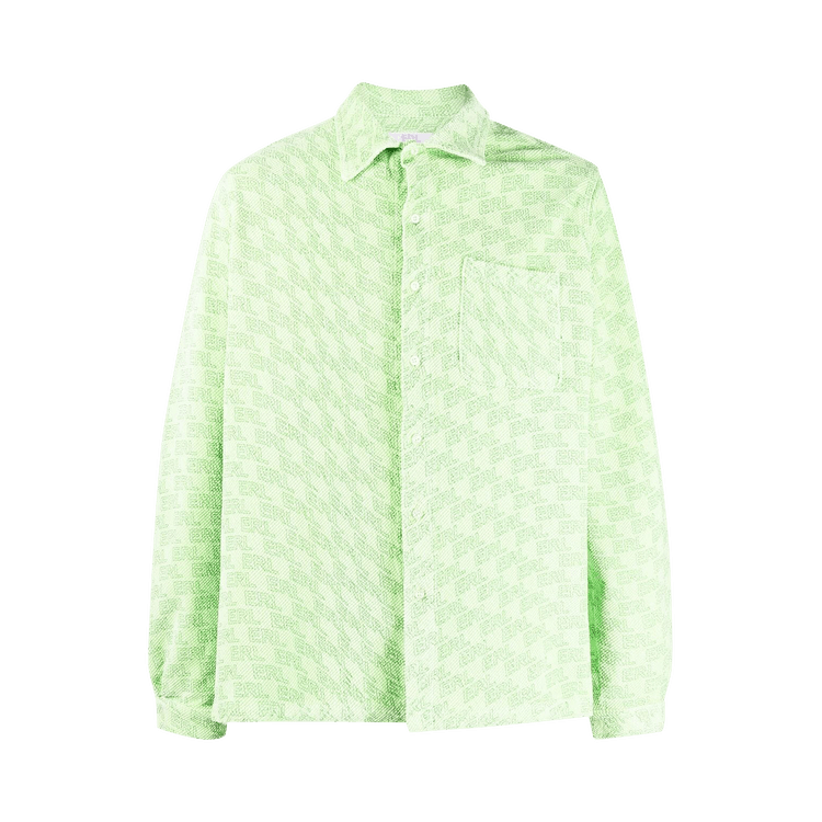 ERL Straight Hem Shirt "Lime"