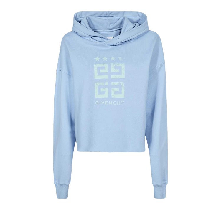 Givenchy Hooded Sweatshirt "Light Blue"