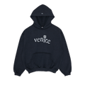 ERL Venice Fleece Hoodie "Black"