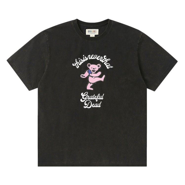 thisisneverthat x Greatful Dead Good Ol’ Dancing Bears Tee "Off Black"