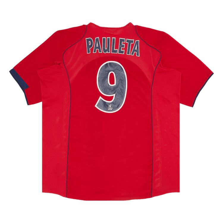 Vintage Paris Saint-Germain Pauleta #9 Away Stadium Jersey "Red"