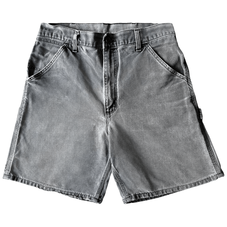 Vintage Carhartt Sun Faded Shorts "Grey"
