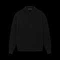 Fear of God Essentials Knit Polo "Jet Black"