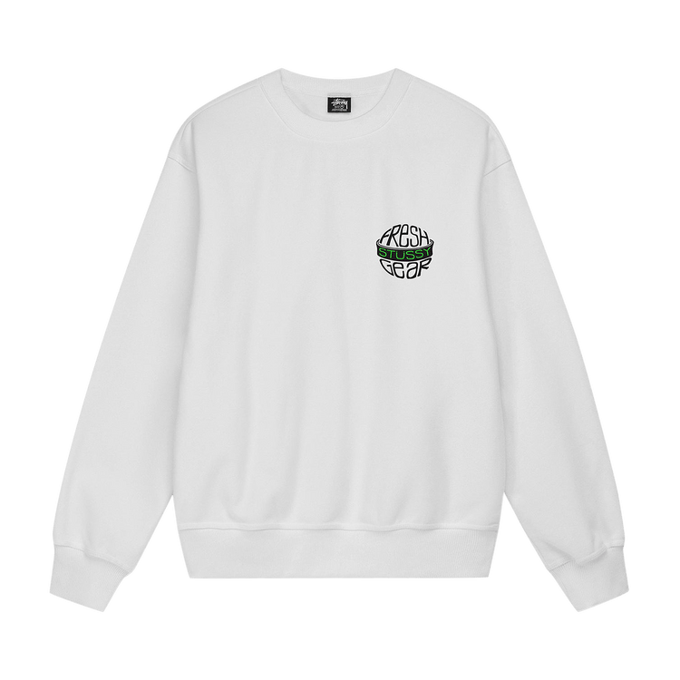 Stussy Fresh Gear Crew "White"