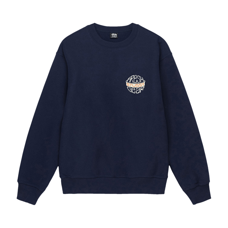 Stussy Fresh Gear Crew "Navy"