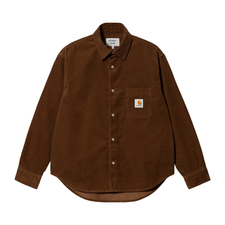 Carhartt WIP x Awake NY Shirt "Hamilton Brown"