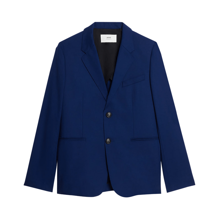 Ami Two Buttons Jacket "Nautic Blue"