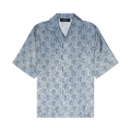 Amiri Gradient Bowling Shirt "Blue"
