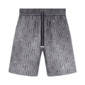 Amiri Gradient Drawstring Short "Grey"