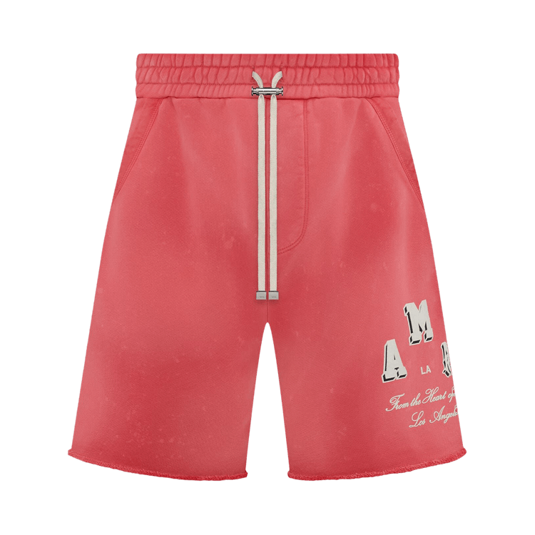 Amiri Vintage Collegiate Shorts "Red"