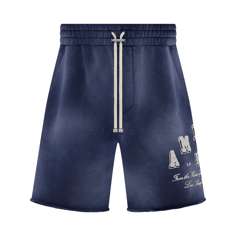 Amiri Vintage Collegiate Shorts "Blue"