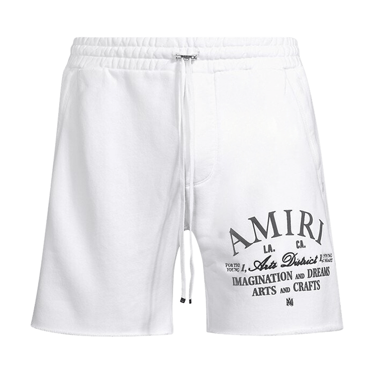 Amiri Arts District Sweatshort "White"