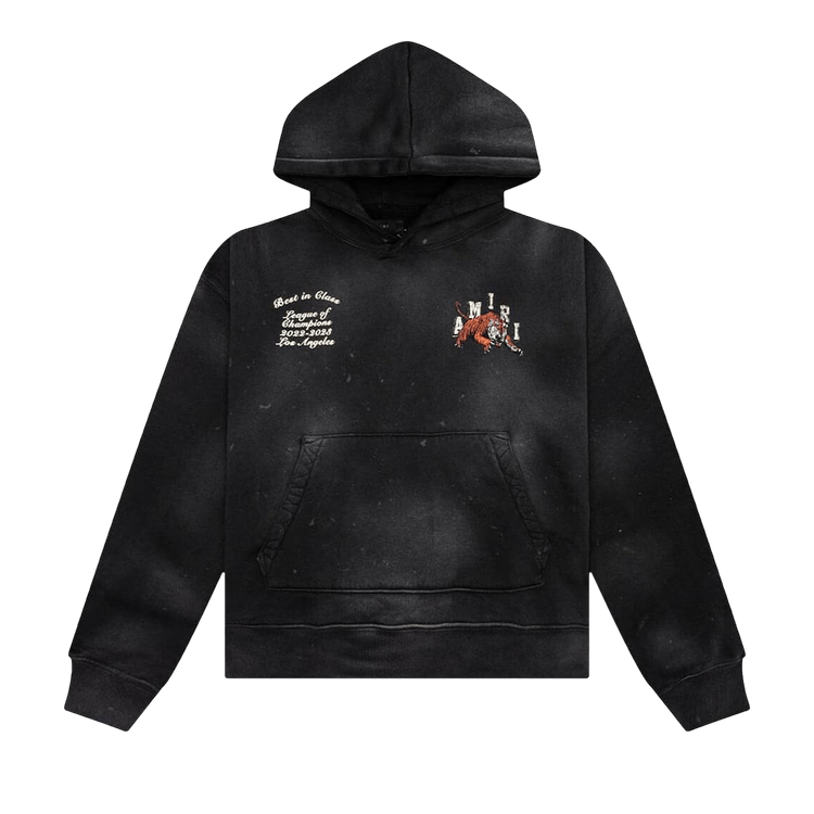 Amiri Vintage Tiger Varsity Hoodie "Black"