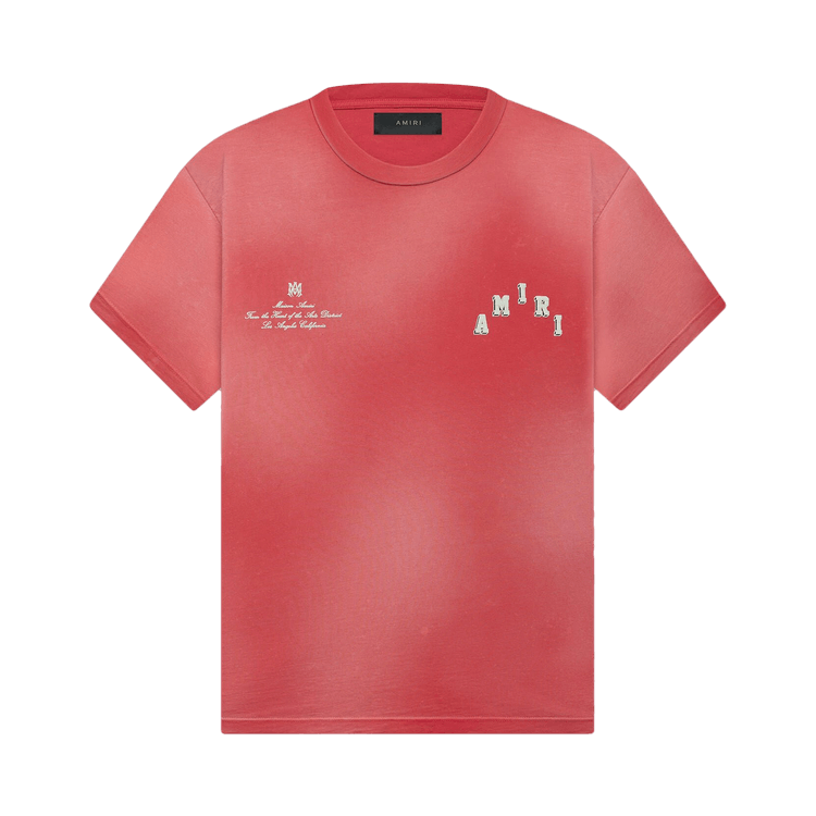 Amiri Vintage Collegiate Tee "Red"