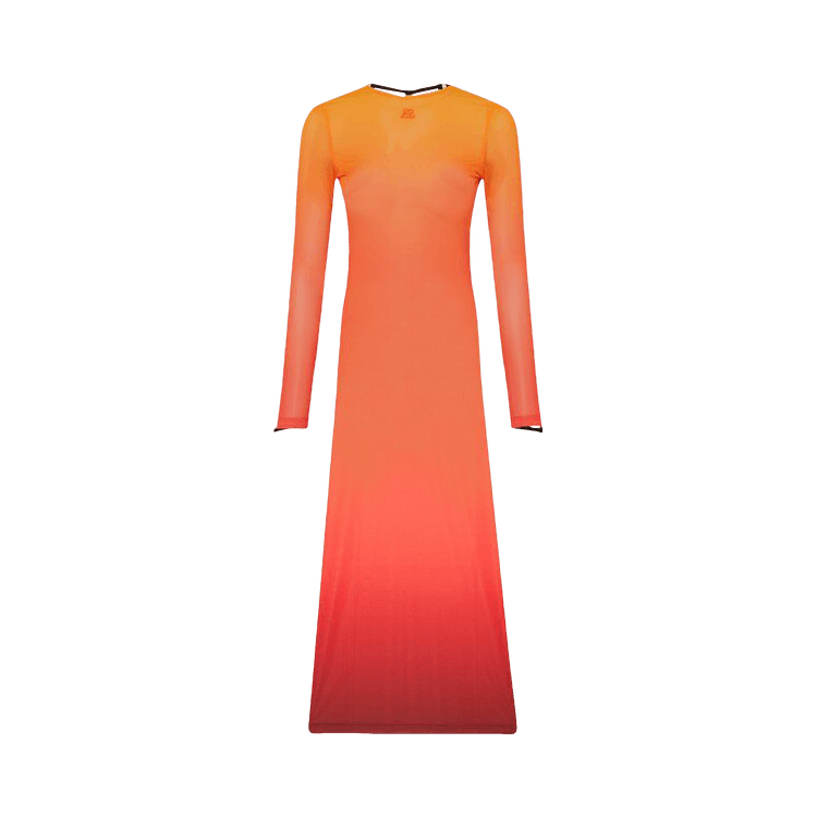 Courrèges Lingerie Second Skin Long Dress "Degrade Sunset"