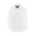 Valentino Wide Poplin Shirt "Bianco/Ebano"