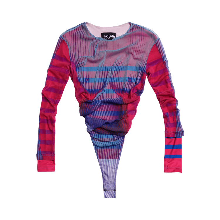 Y/Project Body Morph Bodysuit "Pink/Blue"