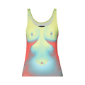 Y/Project Body Morph Tank Top "Yellow/Red/Blue"