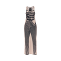 Y/Project Trompe L'Oeil Marinier Maxi Dress 'White/Navy'