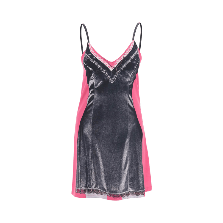 Y/Project Trompe L'Oeil Mini Dress 'Black/Pink'