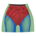 Y/Project Trompe L'Oeil Janty Mini Skirt 'Red/Green'