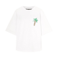 Palm Angels Sketchy Over Tee "White/ Black"