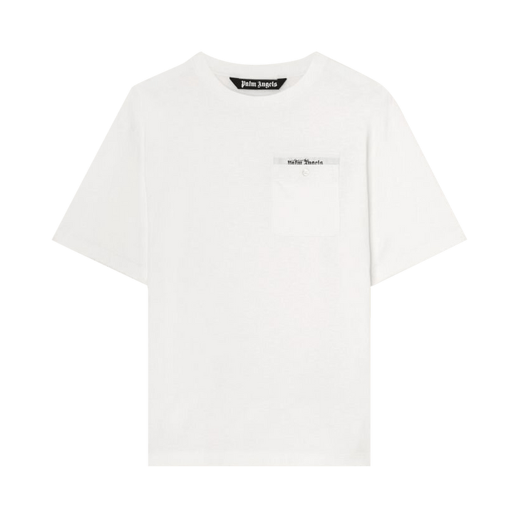 Palm Angels Sartorial Tape Pocket Tee "White/Off White"