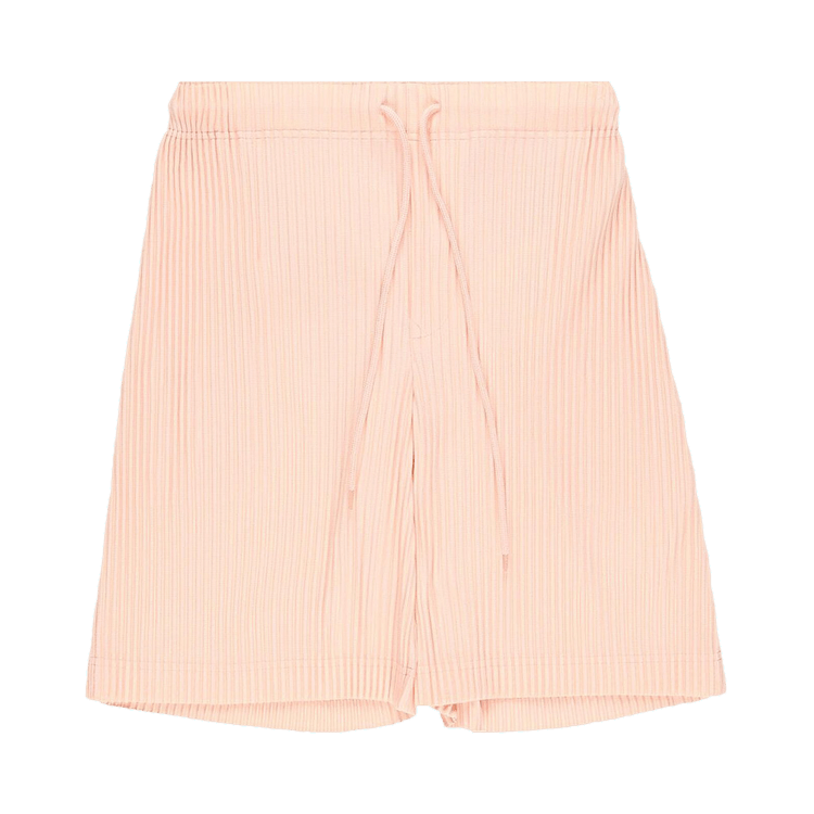 Issey Miyake Color Pleats Shorts "Peach"