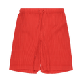 Issey Miyake Color Pleats Shorts "Dry Red"