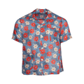 Bode Geo Poppy Short-Sleeve Shirt "Primary Multicolor"