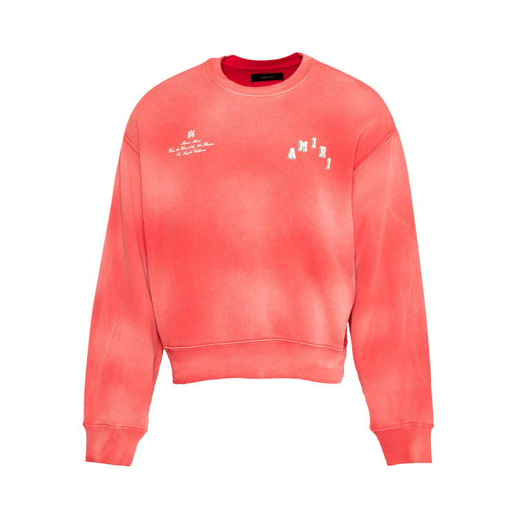 Amiri Vintage Collegiate Crew "Red"