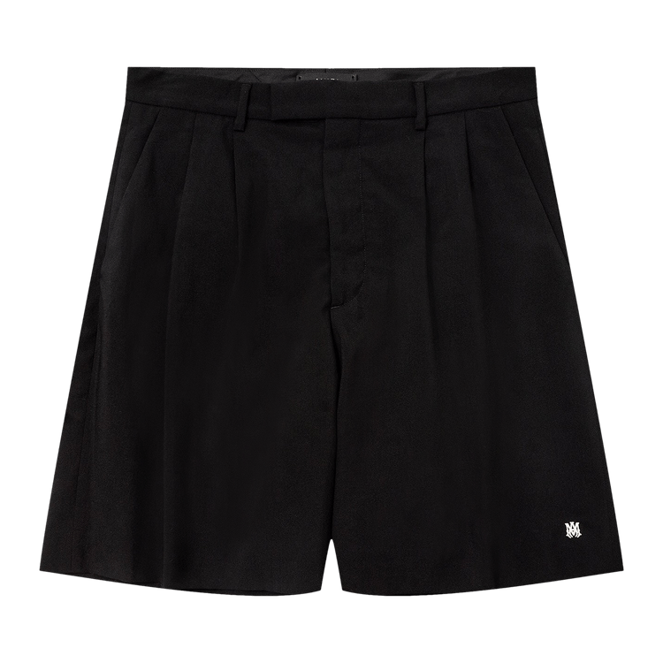 Amiri Double Pleat Shorts "Black"