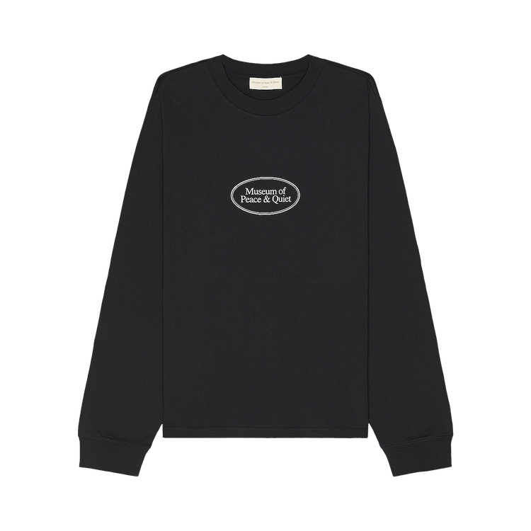 Museum of Peace & Quiet Classic Long Sleeve T-Shirt "Black"