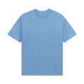 Anti Social Social Club Deeper Than Usual Tee "Aquatic Blue"