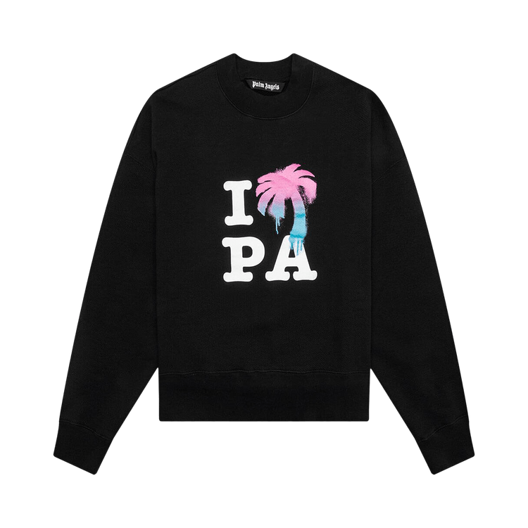 Palm Angels I Love PA Crew "Black/Multicolor"