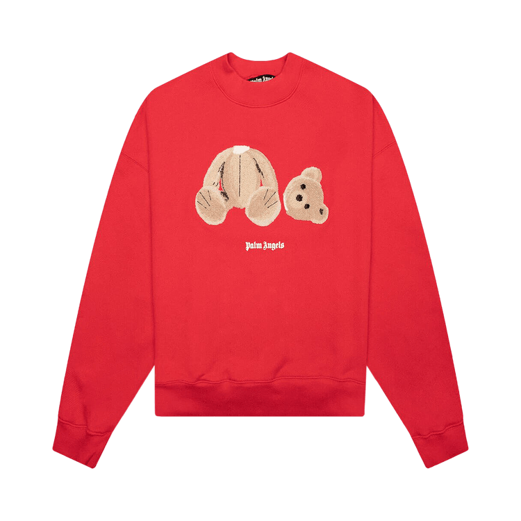Palm Angels Bear Crew "Red/Brown"