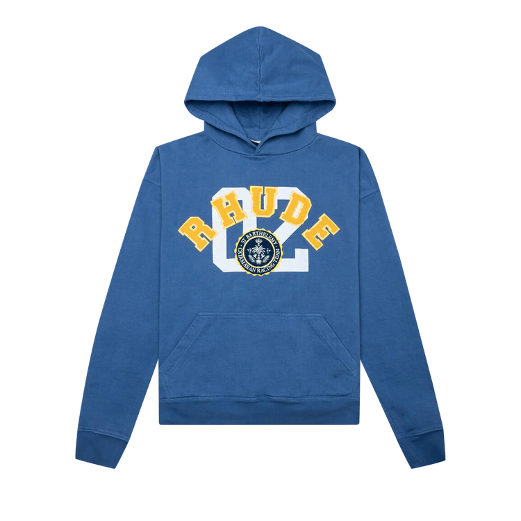 Rhude Chenille Catamaran Hoodie "Marine"