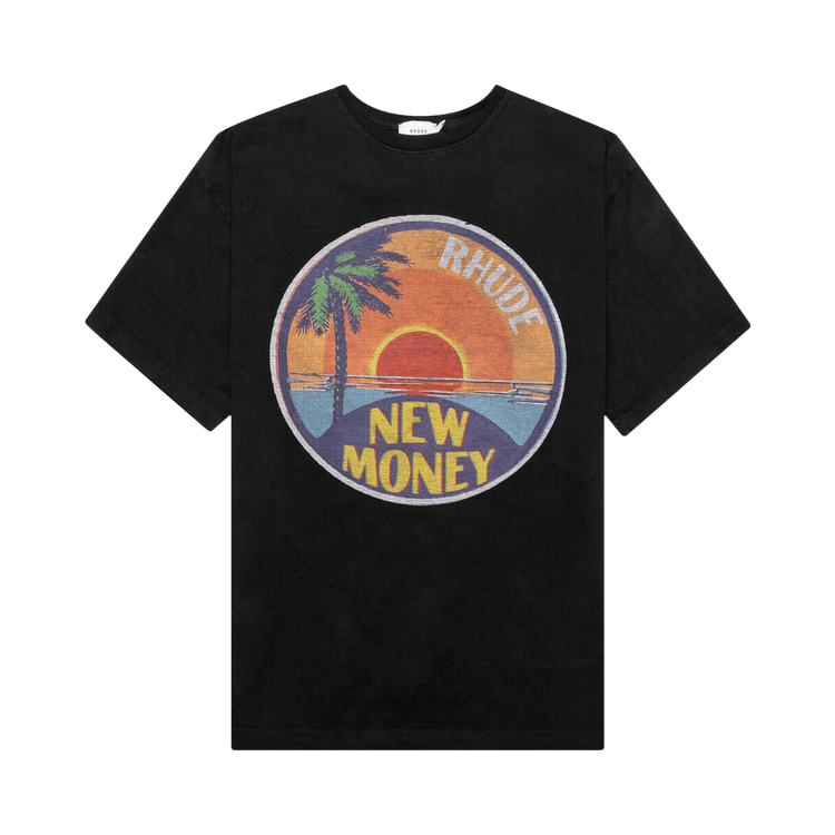 Rhude Sunset Tee "Vintage Black"