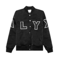 1017 ALYX 9SM Nylon Logo Varsity Jacket "Black"