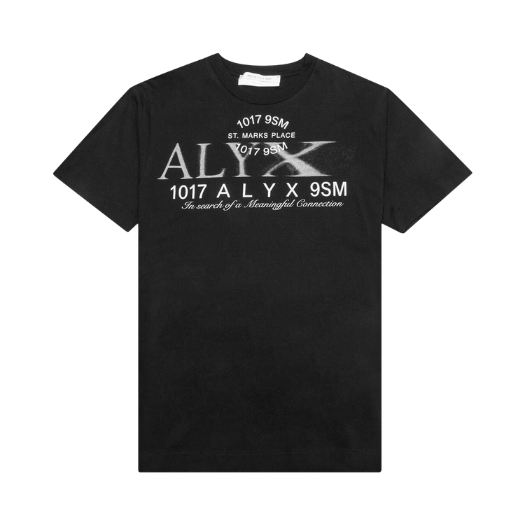 1017 ALYX 9SM Collection Logo T-Shirt "Black"
